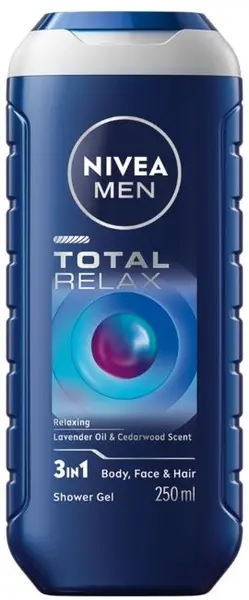 Nivea Men Gel de duș Total Relax, 250 ml