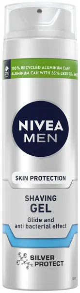 Nivea Men Gel de ras Silver Protect, 200 ml