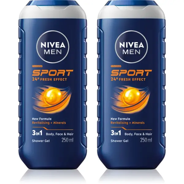 NIVEA MEN Sport Gel de duș pentru bărbați ambalaj economic