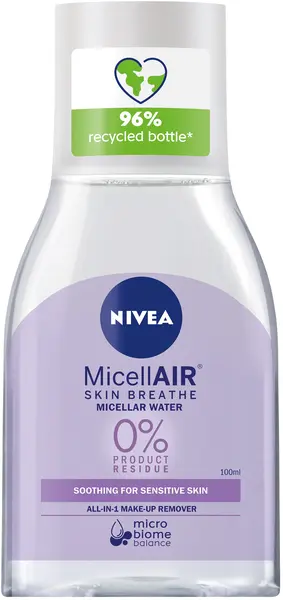 Nivea MicelAir Apă micelară pentru piele sensibilă, 100 ml