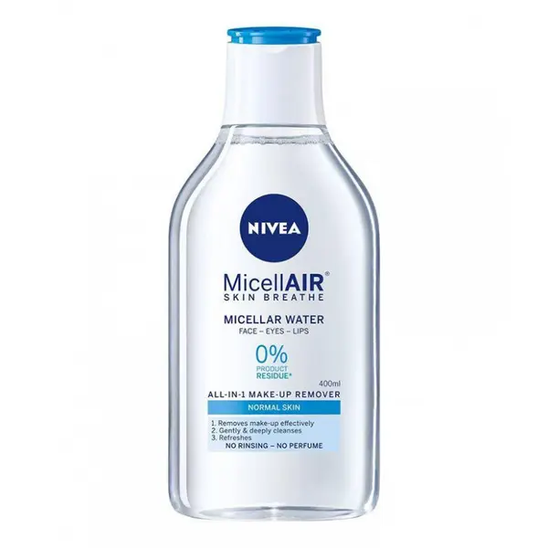 NIVEA MicellAir Apă micelară pentru piele normală Volum 400 ml