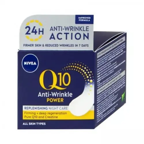 Nivea Q10 crema antirid de noapte, 50ml Zephyr Labs