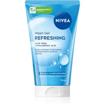 NIVEA Refreshing gel fresh de curatare pentru piele normală și mixtă