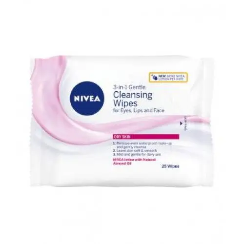Nivea servetele demachiante pentru ten sensibil, 25 buc. Zephyr Labs