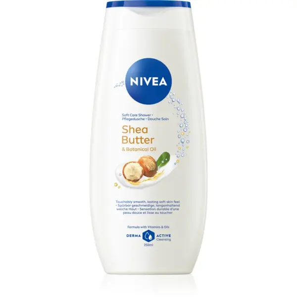 NIVEA Shea Butter & Botanical Oil gel cremos pentru dus 250 ml
