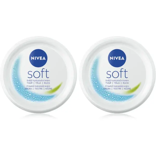 NIVEA Soft crema racoritoare hidratanta ambalaj economic