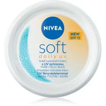 NIVEA Soft Daily UV loțiune protectoare hidratantă corp si fata