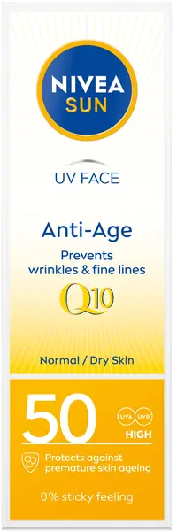 Nivea Sun Cremă de protecție solară pentru față, SPF50, 50 ml