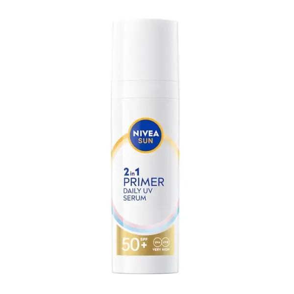 Nivea Sun Face Primer 2in1 cu ser SPF50+ Volum 30 ml