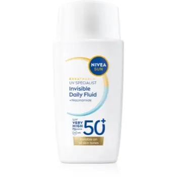 NIVEA SUN Invisible Daily Fluid fluid protecție SPF 50+