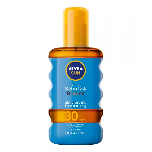 Nivea Sun Protect & Bronze pentru bronzare extra SPF 30 Volum 200 ml