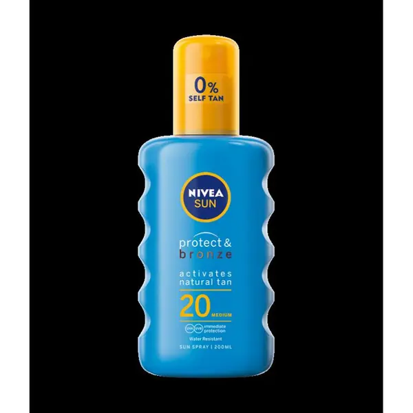 NIVEA Sun Protect & Bronze SPF 20 Volum 200 ml