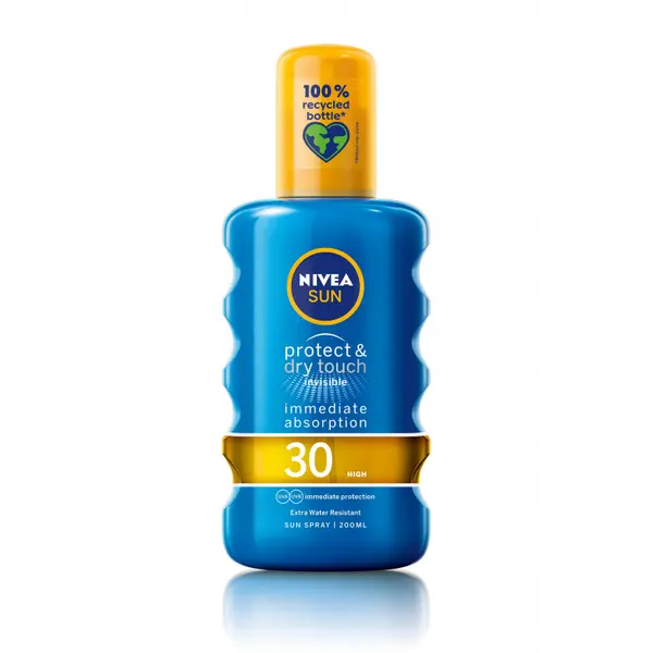 Nivea Sun Protect & Dry Touch SPF 30 Spray de protecție solară Volum 200 ml
