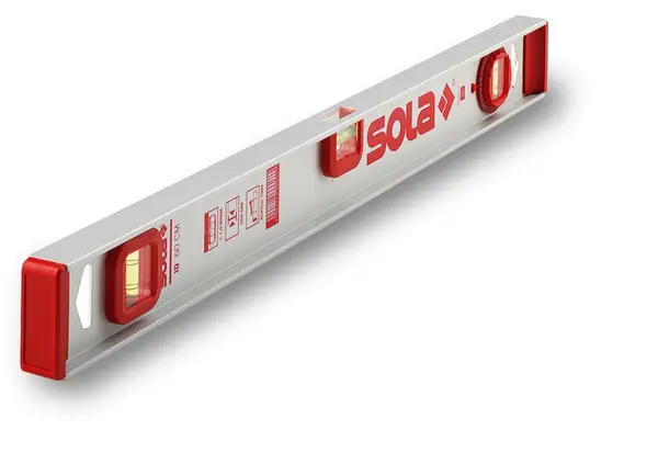 Nivelă cu bula ( Boloboc ) aluminiu profil ID, 40cm - Sola-01256501