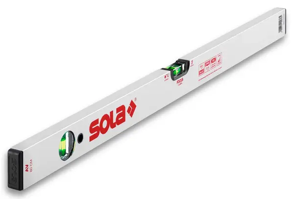 Nivelă cu bulă ( Boloboc ) cu profil aluminiu, 200cm AV 200 - Sola-01111701