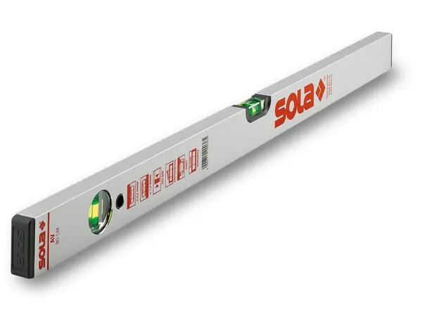 Nivelă cu bula ( Boloboc ) cu profil aluminiu, 50cm AV 50 - Sola-01110701