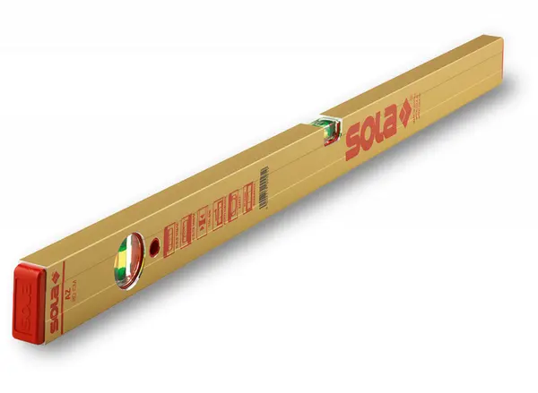 Nivelă cu bulă ( Boloboc ) cu profil tubular, 200cm AZ 200 - Sola-01161701