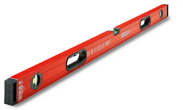 Nivelă cu bulă ( Boloboc ) cu profil tubular, 240cm Big RED 3 240 - Sola-01219901