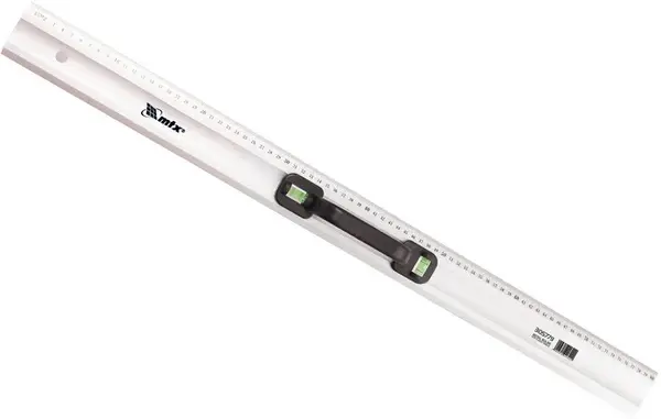 Nivelă cu linie MTX - 2 butoane lichide, 100 cm, metalică