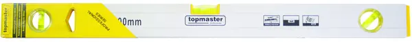 Nivelă din aluminiu Topmaster - Professional, 1000 mm,cu magnet
