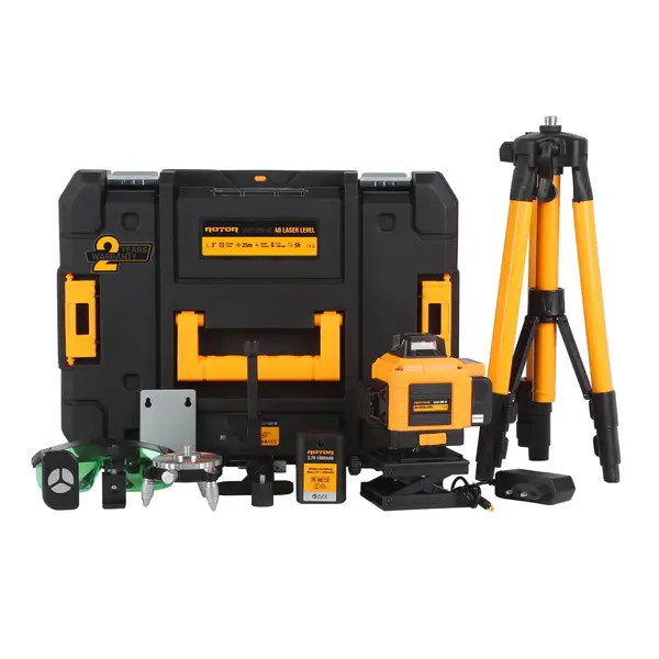 Nivela laser 4D ROTOR, laser verde, 16 linii, proiectie 4x360