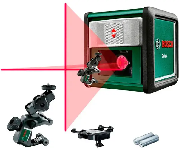 Nivela laser cu linii încrucișate Bosch - Quigo II, 10 m