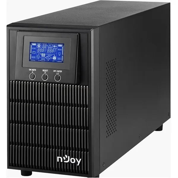 Njoy UPS nJoy Aten PRO 1000, 1000VA/800W, On-line, 3 Prize Schuko cu Protectie