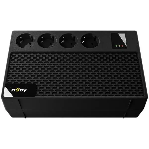 Njoy UPS nJoy UPCSBLS665TRECG01B Renton 650 PLUS, 650VA/360W, AVR, 4 Prize Schuko