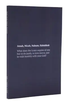 NKJV Bible Journal - Jonah, Micah, Nahum, Habakkuk Softcover - Sewn Smyth