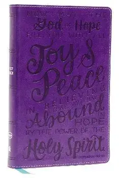 NKJV, Holy Bible for Kids, Verse Art Cover Collection, Leathersoft, Purple, Comfort Print. Holy Bible, New King James Version/Thomas Nelson