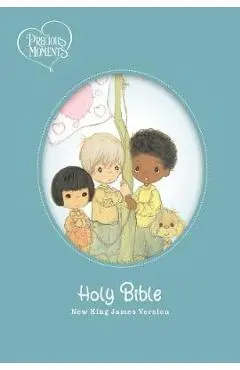 Nkjv, Precious Moments Small Hands Bible, Teal, Hardcover, Comfort Print: Holy Bible, New King James Version - Thomas Nelson