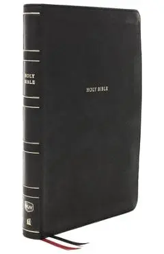 Nkjv, Reference Bible, Center-Column Giant Print, Leathersoft, Black, Red Letter Edition, Thumb Indexed, Comfort Print: Holy Bible, New King James Ver - Thomas Nelson