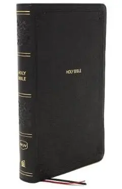 Nkjv, Reference Bible, Compact, Leathersoft, Black, Red Letter Edition, Comfort Print: Holy Bible, New King James Version - Thomas Nelson