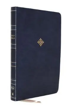 Nkjv, Reference Bible, Super Giant Print, Leathersoft, Blue, Red Letter Edition, Comfort Print: Holy Bible, New King James Version - Thomas Nelson