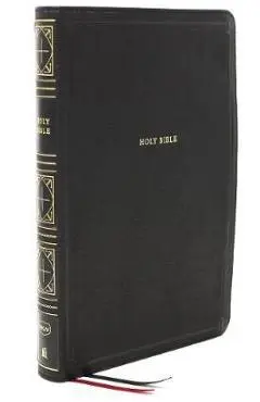 Nkjv, Thinline Bible, Giant Print, Leathersoft, Black, Red Letter Edition, Comfort Print: Holy Bible, New King James Version - Thomas Nelson