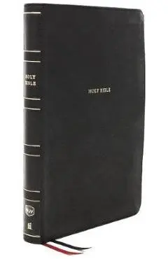 Nkjv, Thinline Bible, Large Print, Leathersoft, Black, Thumb Indexed, Comfort Print: Holy Bible, New King James Version - Thomas Nelson