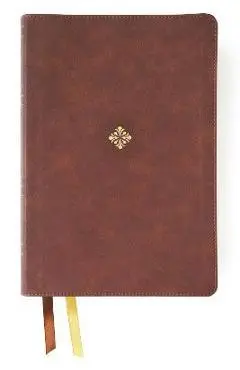 Nkjv, Thompson Chain-Reference Bible, Large Print, Leathersoft, Brown, Red Letter, Thumb Indexed, Comfort Print - Frank Charles Thompson