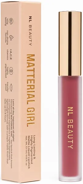 NL Beauty Ruj mat lichid de lungă durată, Game Over, 3.7 ml
