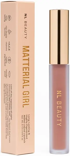NL Beauty Ruj mat lichid de lungă durată, Souffle, 3.7 ml