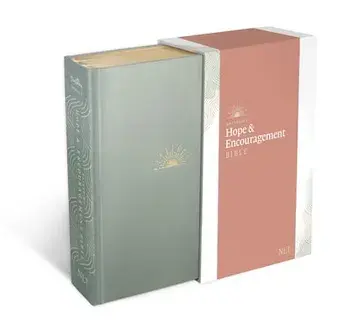 NLT Dayspring Hope & Encouragement Bible (Hardcover Deluxe, Seafoam Green), Hardcover/***