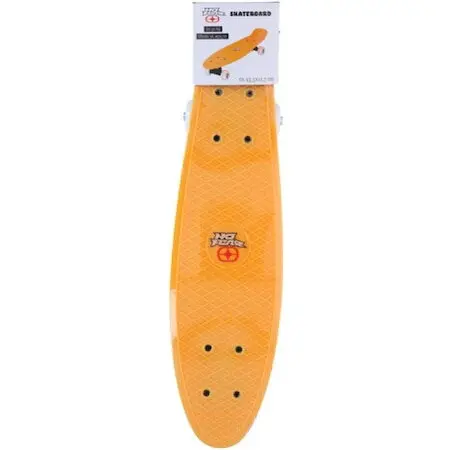 No Fear Skateboard No Fear pentru copii, 57x15x9cm PP/PVC, Portocaliu