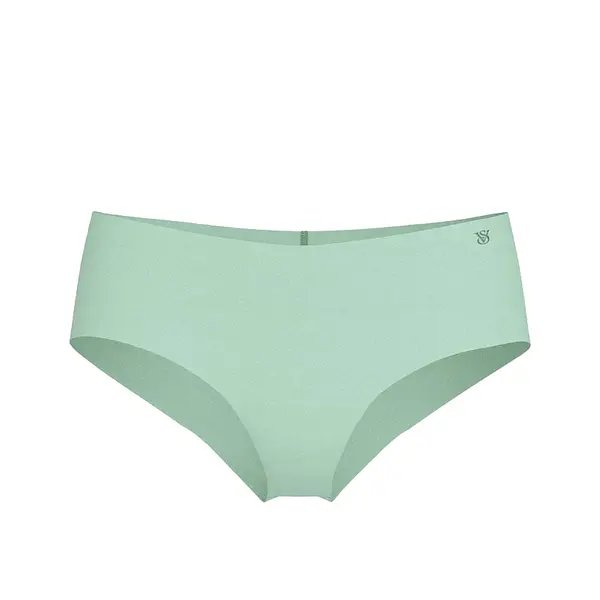 No-show cheeky panty - green Xs