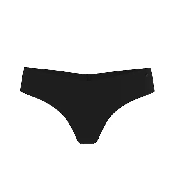 No-show thong panty - black S