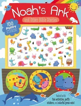 Noah's Ark and Other Bible Stories: 100 Puffy Stickers, Paperback/Dawn Machell