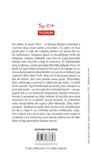 Noapte la Lisabona | Erich Maria Remarque