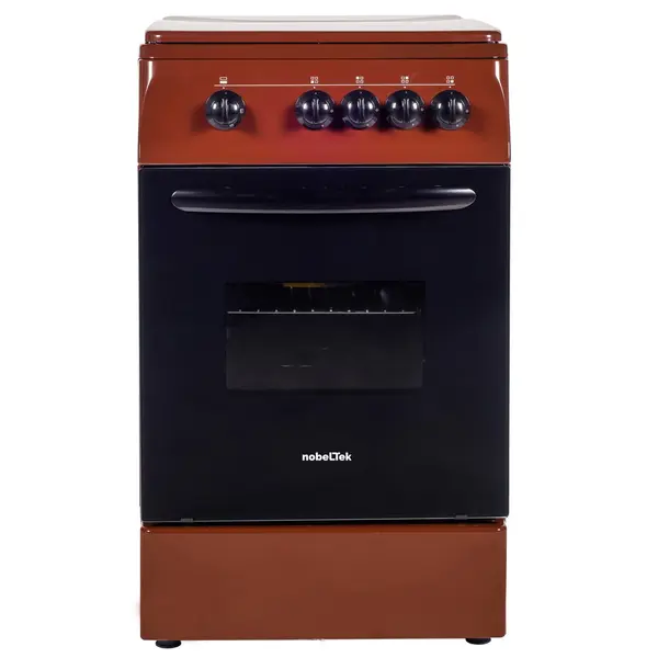 NobeLTek Aragaz NobeLTek NLT 5601M/G1, gaz, 50 cm, maro