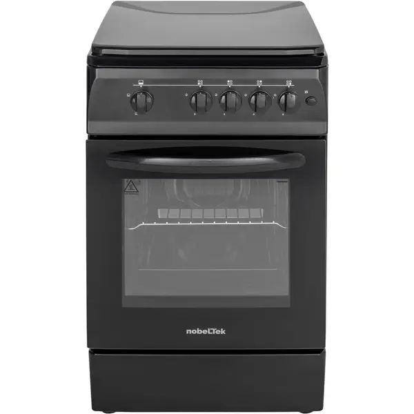 NobeLTek Aragaz NobeLTek NLT 5602N/G1, gaz, 50 cm, negru