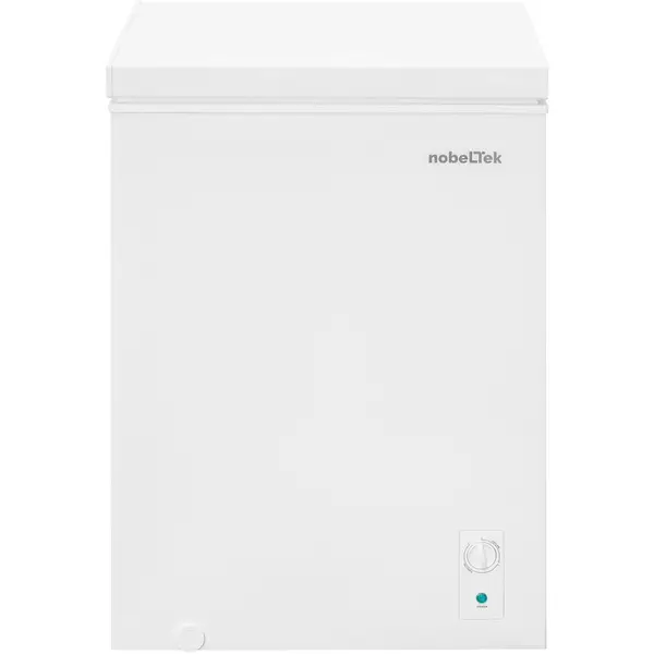NobeLTek Lada frigorifica Nobeltek 142 l, control mecanic, termostat reglabil, iluminare LED, Alb, clasa E
