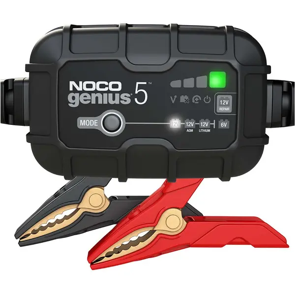 Noco Incarcator inteligent de baterii Noco GENIUS5EU 5A, Negru