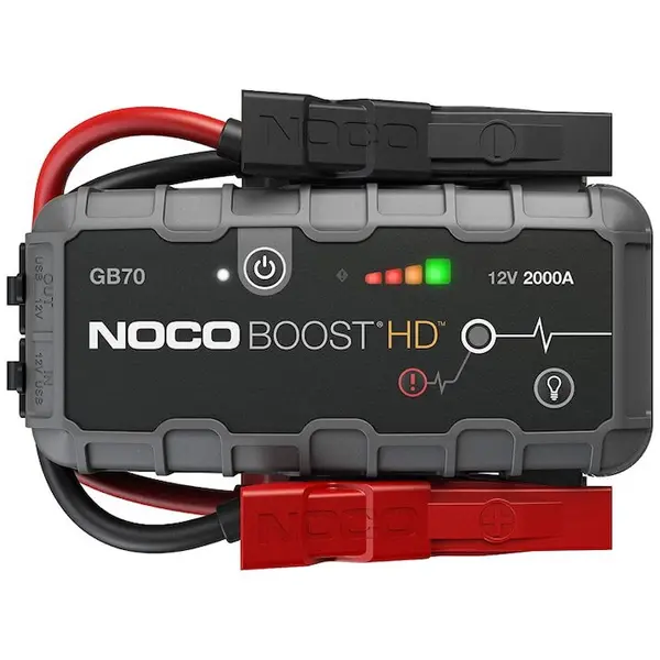 Noco Robot de pornire NOCO GB70, cu Booster pentru baterii auto, camioneta, barca, rulota, camion, TIR, 12V Noco Genius GB70 BOOST HD, 2000 A la pornire